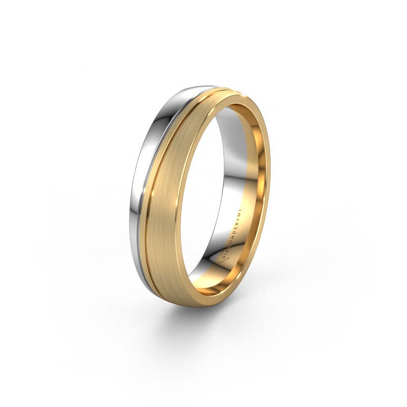 Wedding ring WH0909M25X 585 gold ±5x1.5 mm