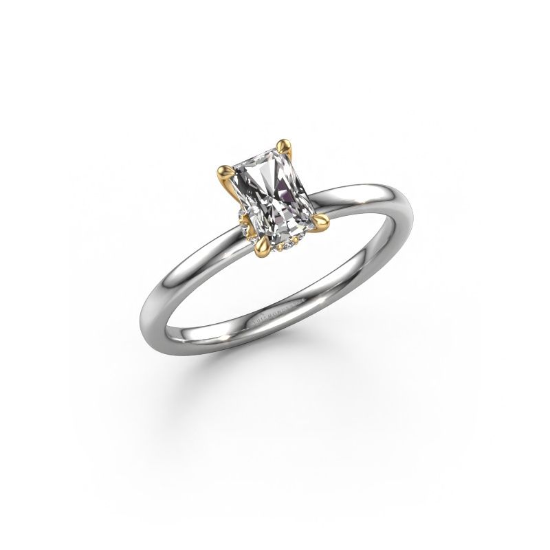 Engagement ring Crystal RAD 3 585 white gold diamond 1.83 crt