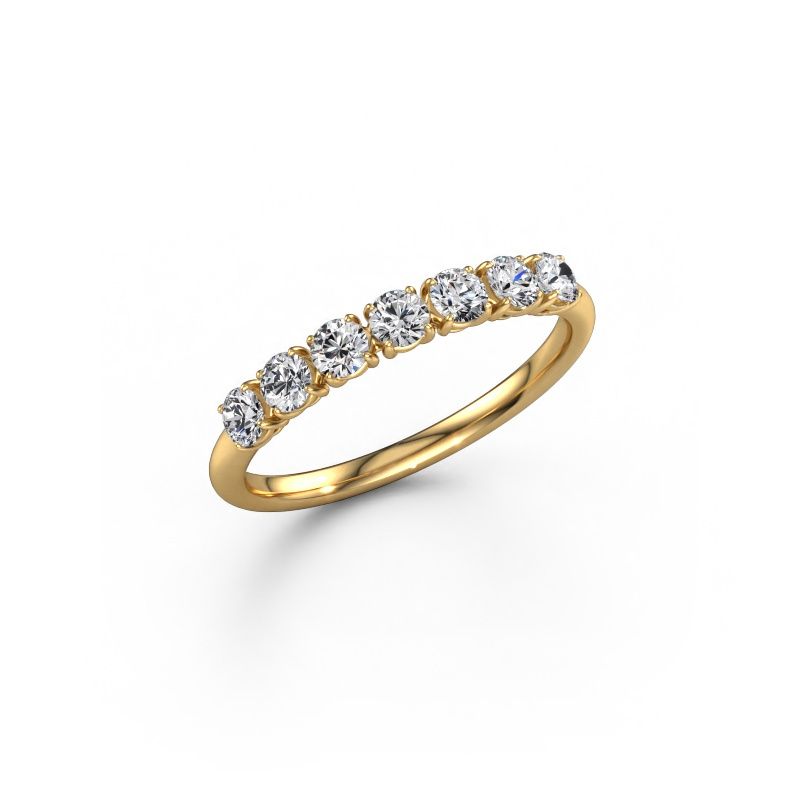 Ring Vivienne Half 585 gold lab-grown diamond 0.56 crt