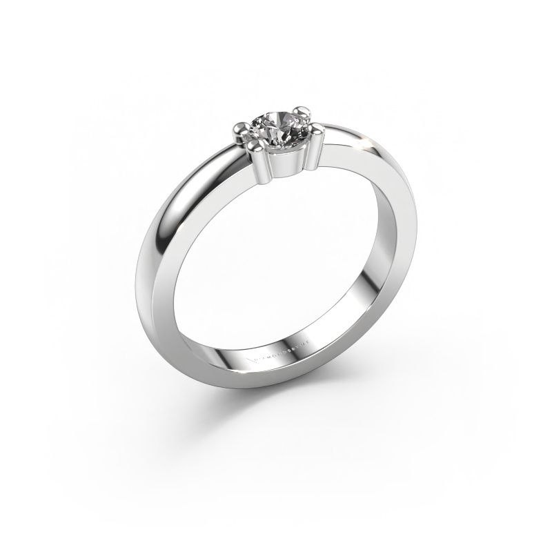 Ring Yasmin 1 585 white gold diamond 0.25 crt