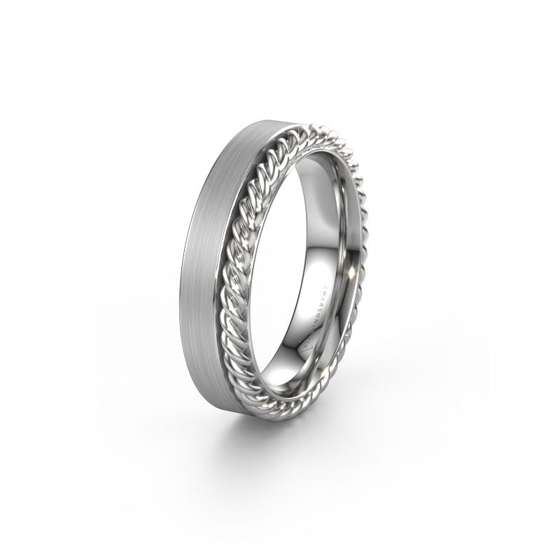 Wedding ring WH2017L 950 platinum ±5 x 2.4 mm