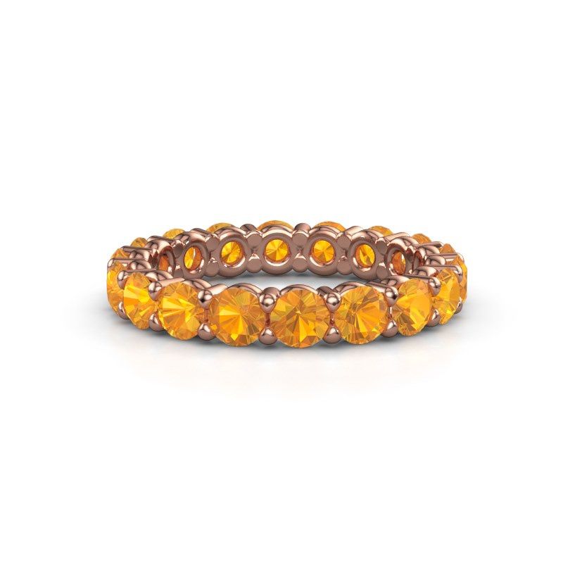 Bild von Ring heddy rnd 3.4<br/>585 Roségold<br/>Citrin 3.4 mm