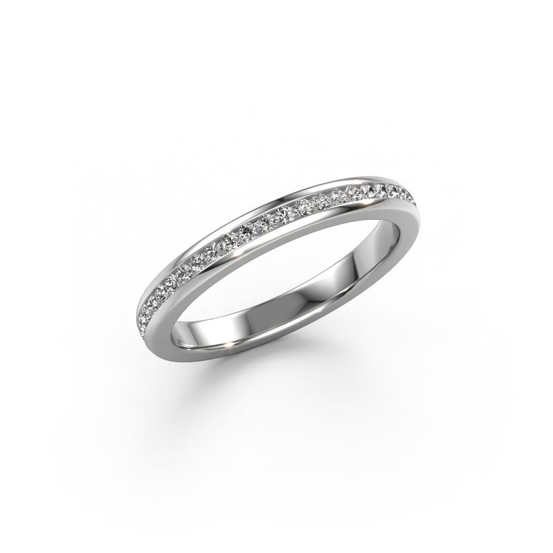 Stackable ring Lura 1 585 white gold lab grown diamond 0.49 crt