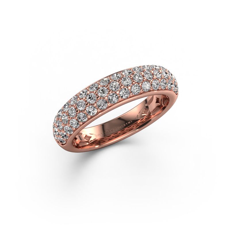 Ring Emely 6 585 rose gold diamond 0.952 crt