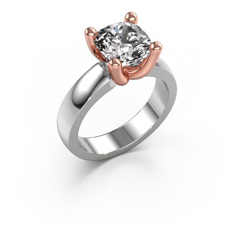 Ring Clelia CUS 585 white gold diamond 2.50 crt