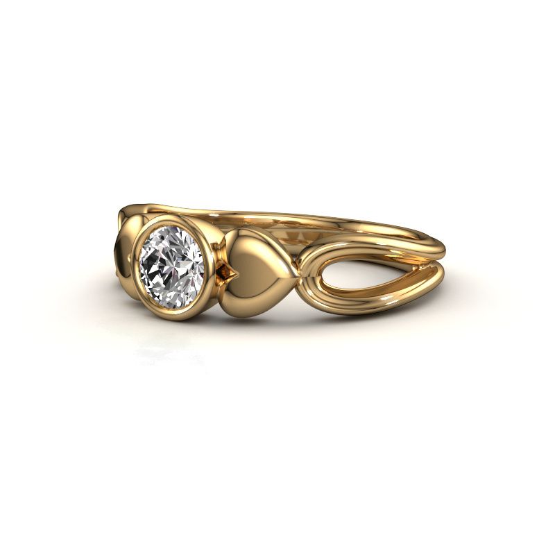 Image of Ring Lorrine 585 gold diamond 0.50 crt