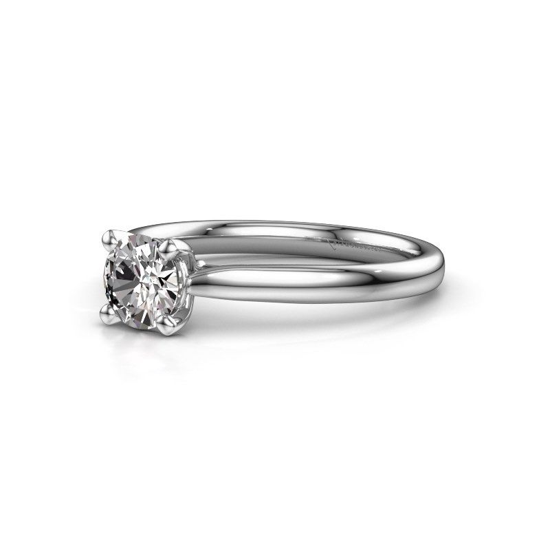 Afbeelding van Verlovingsring Mignon rnd 1 925 zilver diamant 0.60 crt