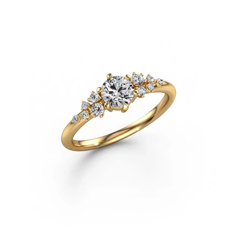 Verlovingsring Royce RND 585 goud lab-grown diamant 0.50 crt