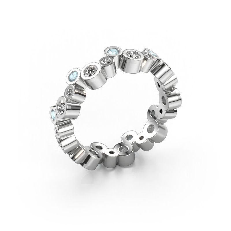 Bague Tessa 585 or blanc diamant 0.945 crt
