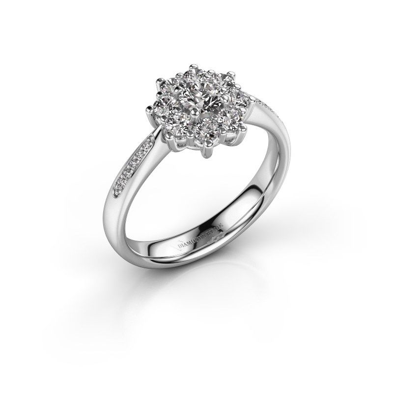 Bild von Verlobungsring Carolyn 2 925 Silber Diamant 0.25 crt