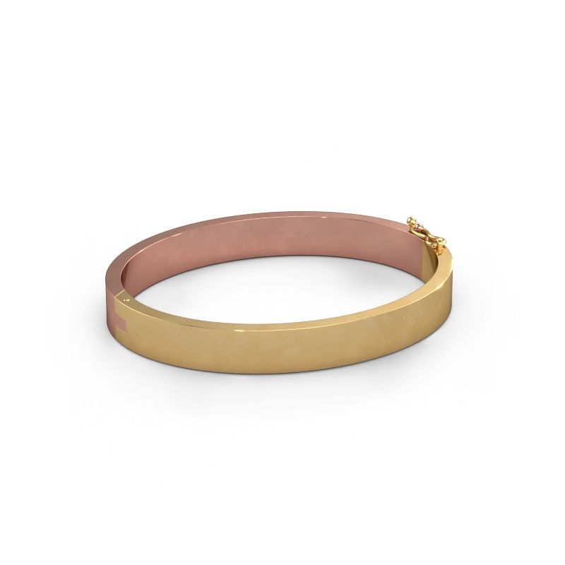 Slavenarmband Edra 8mm 585 rosé goud