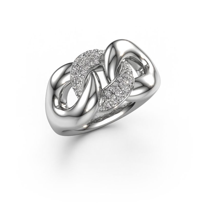 Ring Kylie 2 11mm 950 Platin Lab-grown Diamant 0.269 crt