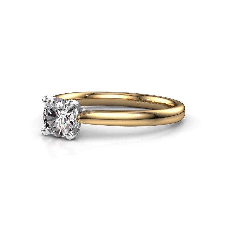 Afbeelding van Verlovingsring Mignon rnd 1 585 goud diamant 0.60 crt