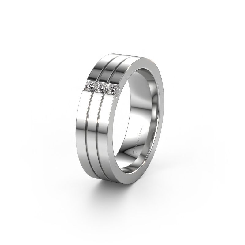Alliance WH0428L16BP 950 platine zircone ±6 x 2 mm
