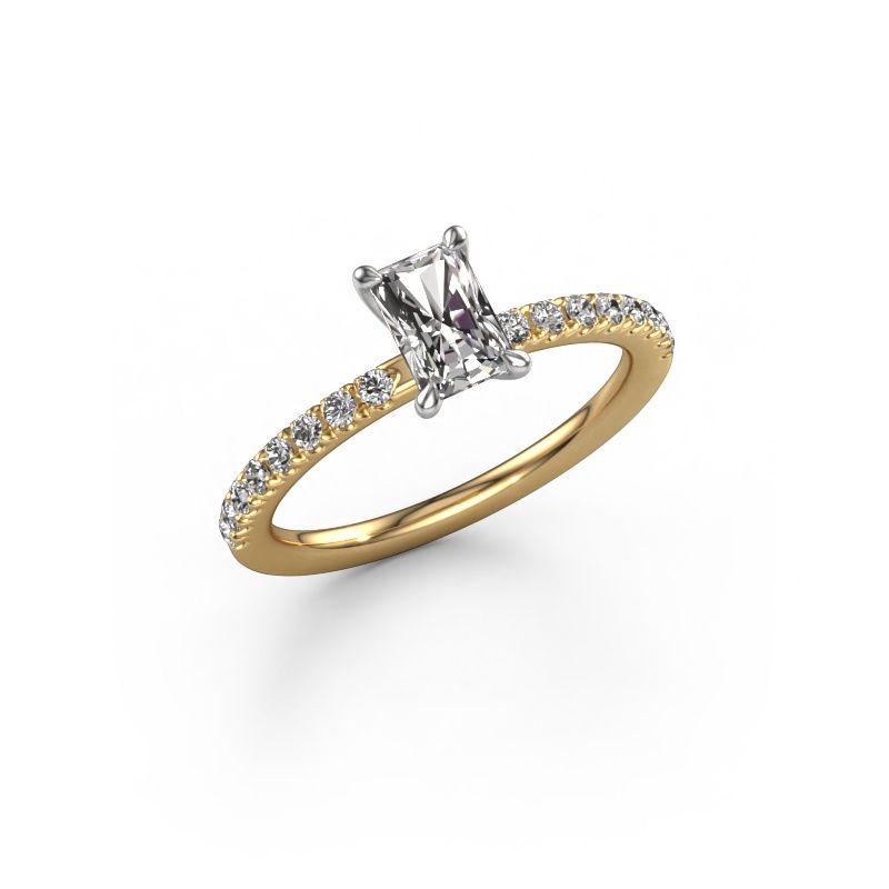Verlovingsring Crystal RAD 2 585 goud diamant 2.03 crt