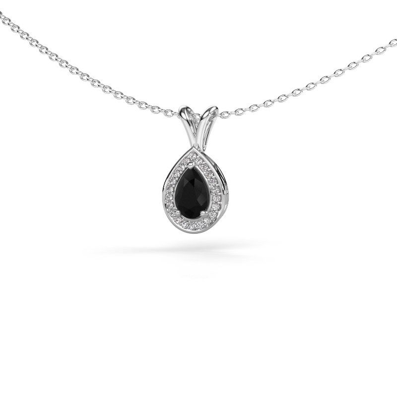 Anhänger Ginger 585 Weißgold Schwarz Diamant 1.11 crt
