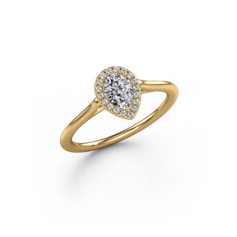 Engagement ring Seline per 1 585 gold lab grown diamond 0.54 crt