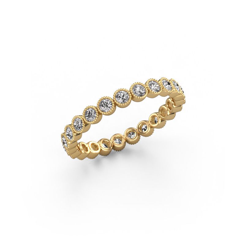 Ring Mariam 0.03 585 gold lab grown diamond 0.660 crt
