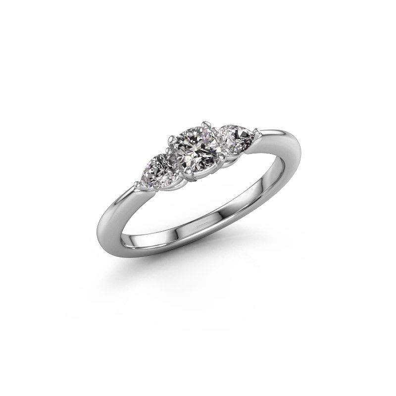 Afbeelding van Verlovingsring Chanou CUS 925 zilver diamant 0.75 crt