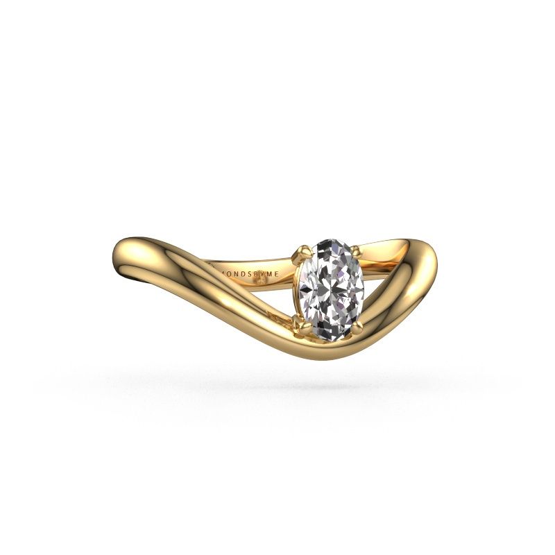 Verlobungsring Femke OVL 585 Gold Diamant 0.40 crt