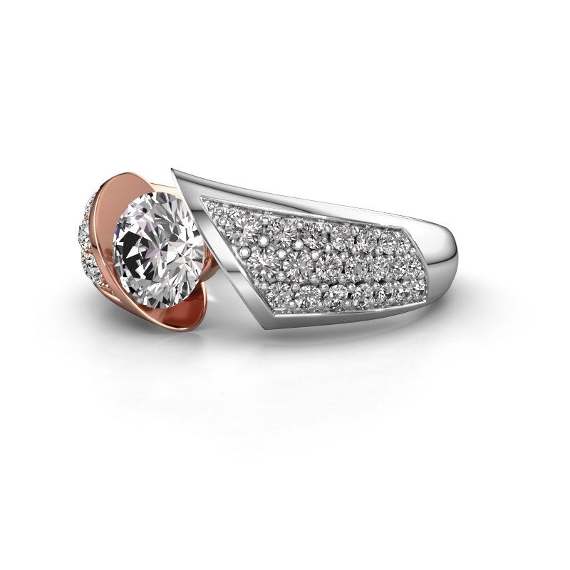 Image of Ring Hojalien 3<br/>585 rose gold<br/>Diamond 1.625 Crt