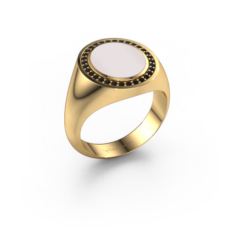 Signet ring Adam 2 585 gold red sardonyx 12x10 mm