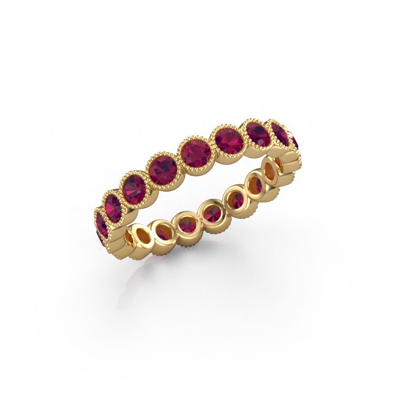 Ring Mariam 0.07 585 gull rhodolitt 2.7 mm