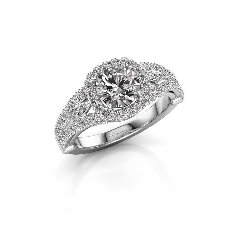 Image of Engagement ring Darla 950 platinum diamond 1.389 crt