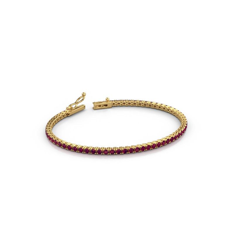 Bracelet tennis Shirley 2.2 585 or jaune 2.2 mm