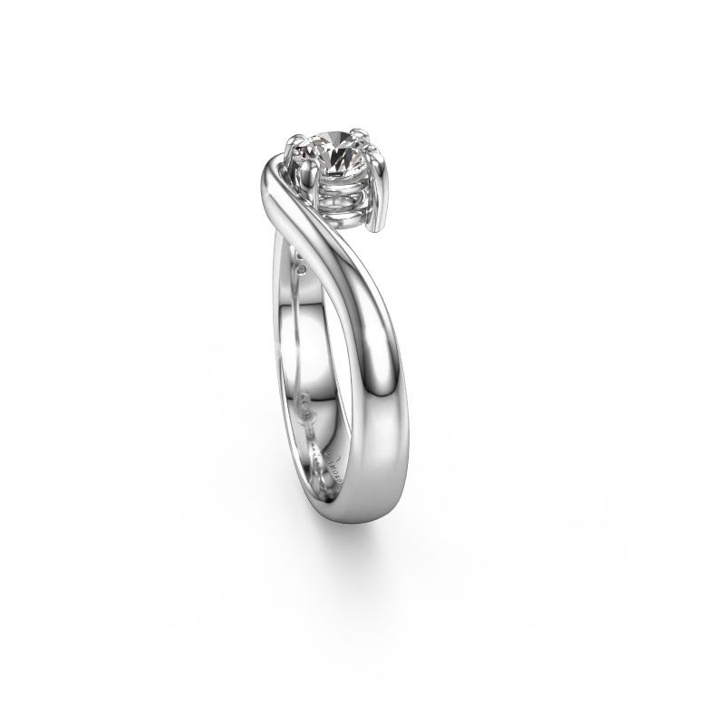 Afbeelding van Verlovingsring Ceylin 950 platina diamant 0.40 crt