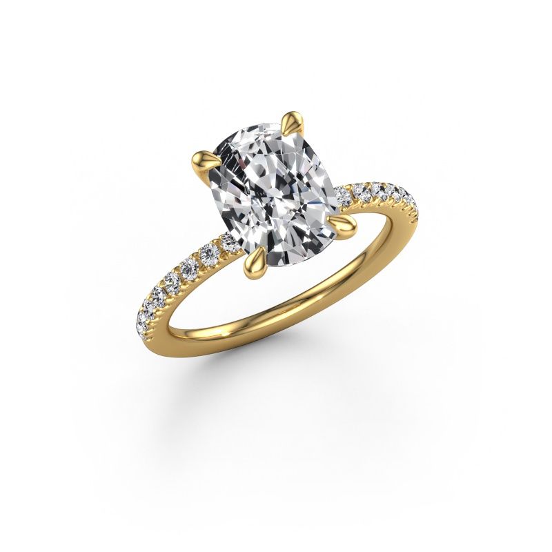 Engagement ring Crystal CSH 2 585 gold lab grown diamond 2.50 crt