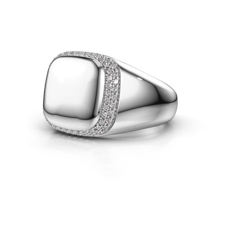 Afbeelding van Heren Ring Pascal<br/>585 witgoud<br/>Lab-grown diamant 0.482 crt