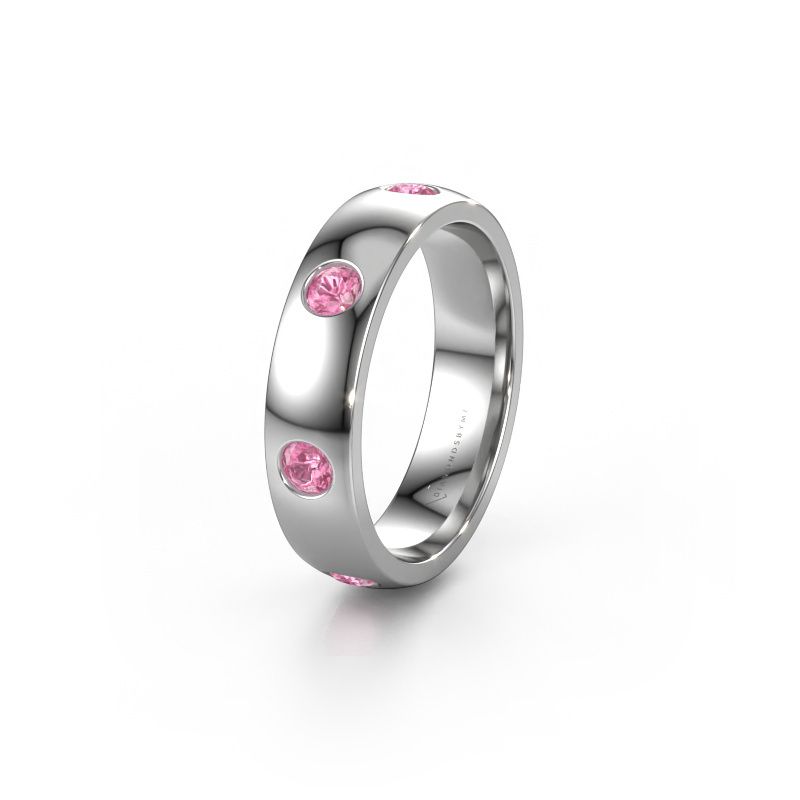 Ehering WH0105L25BP 950 Platin Pink Saphir 3 mm ±5x2 mm