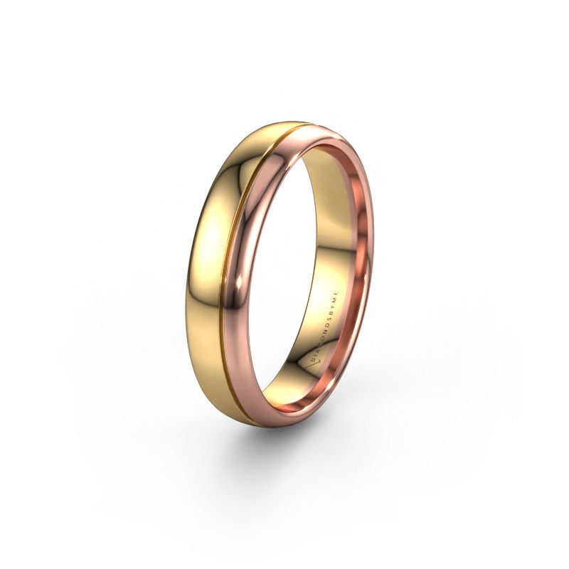 Wedding ring WH0300M35AP 585 gold ±5x1.7 mm
