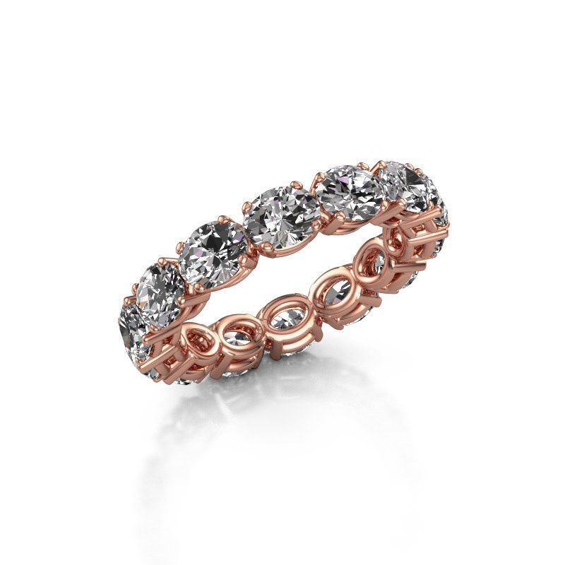 Bild von Ring vivienne ovl 5x4<br/>585 Roségold<br/>diamant 4.900 crt