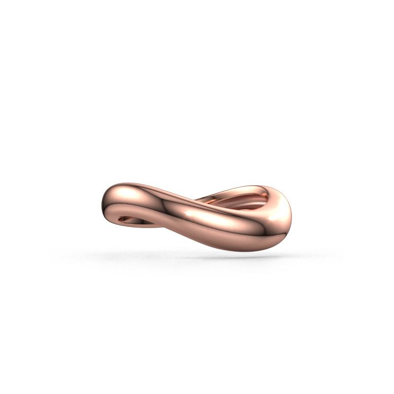 Stackable ring Daphne 585 rose gold