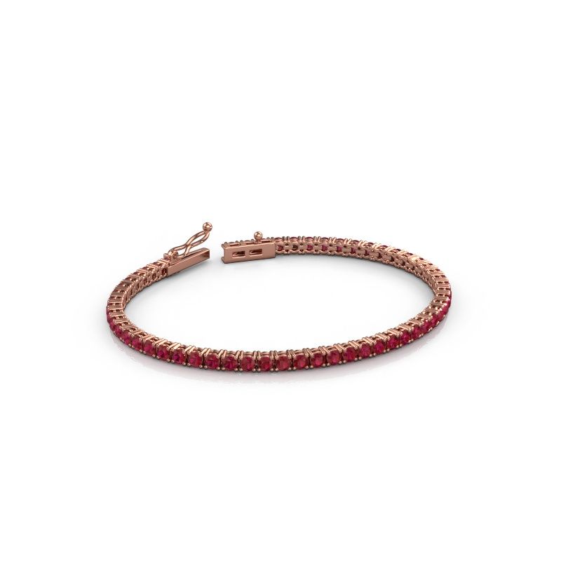 Bracelet tennis Shirley 2.7 585 or rose 2.7 mm