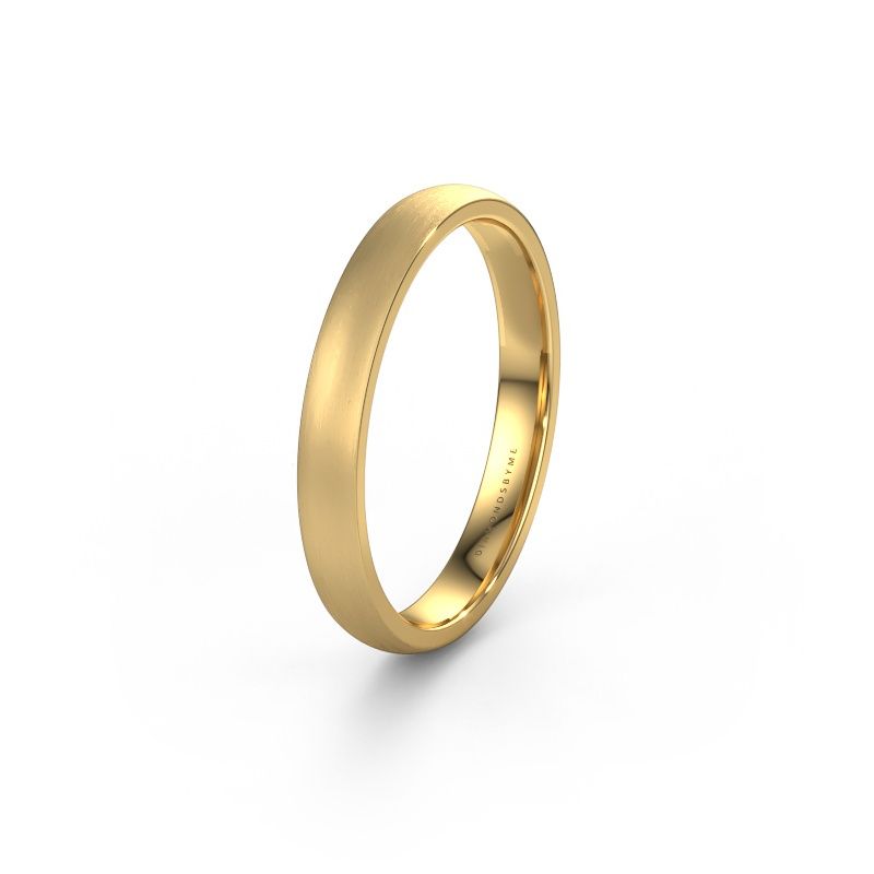Wedding ring WH0100M23XM 585 gold ±3 x 1.5 mm