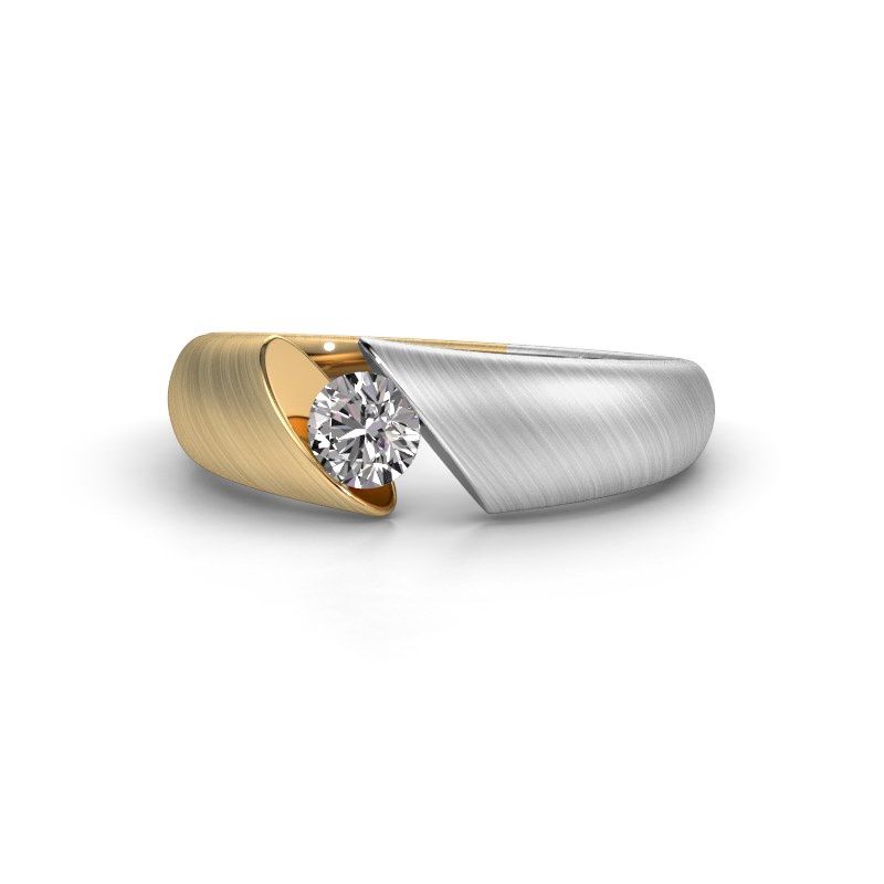 Image of Ring Hojalien 1<br/>585 gold<br/>Zirconia 4.2 mm