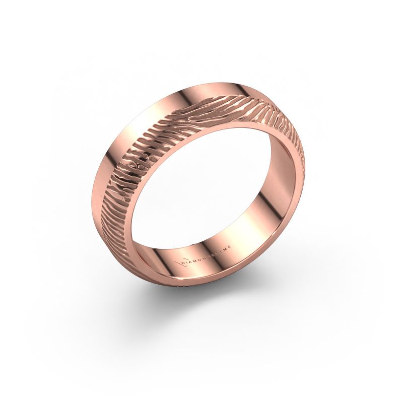 Wedding ring Lyda 585 rose gold ±5 x 2 mm