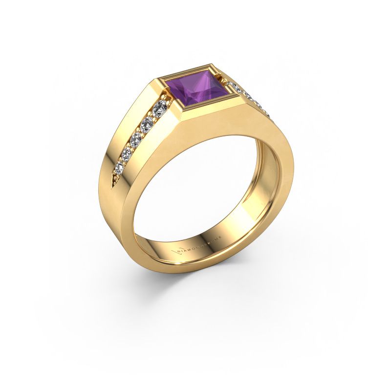Pinky ring Simon 585 gold amethyst 4.5 mm