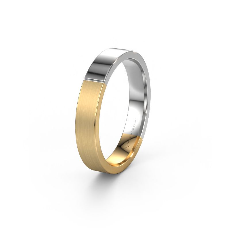 Wedding ring WH1100M14AMP 585 gold ±4x1.7 mm