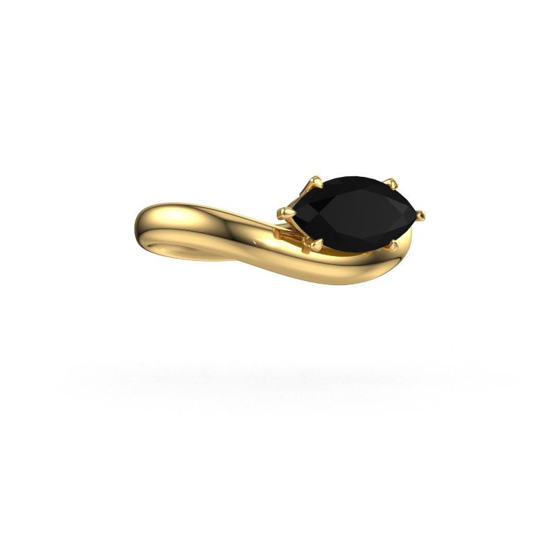 Verlobungsring Floor MRQ 585 Gold Schwarz Diamant 1.50 crt