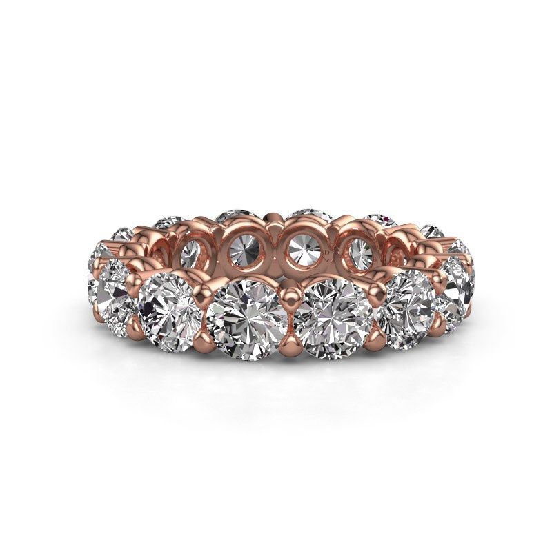 Bild von Ring heddy rnd 4.7<br/>585 Roségold<br/>lab-grown diamant 5.60 crt