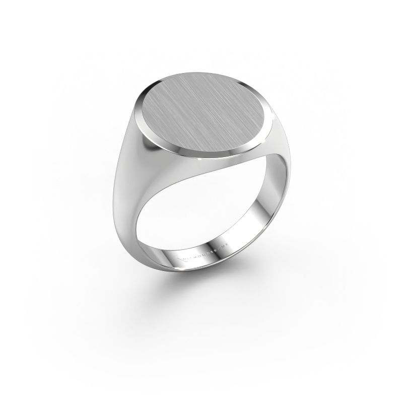 Signet ring Sven 5 585 white gold