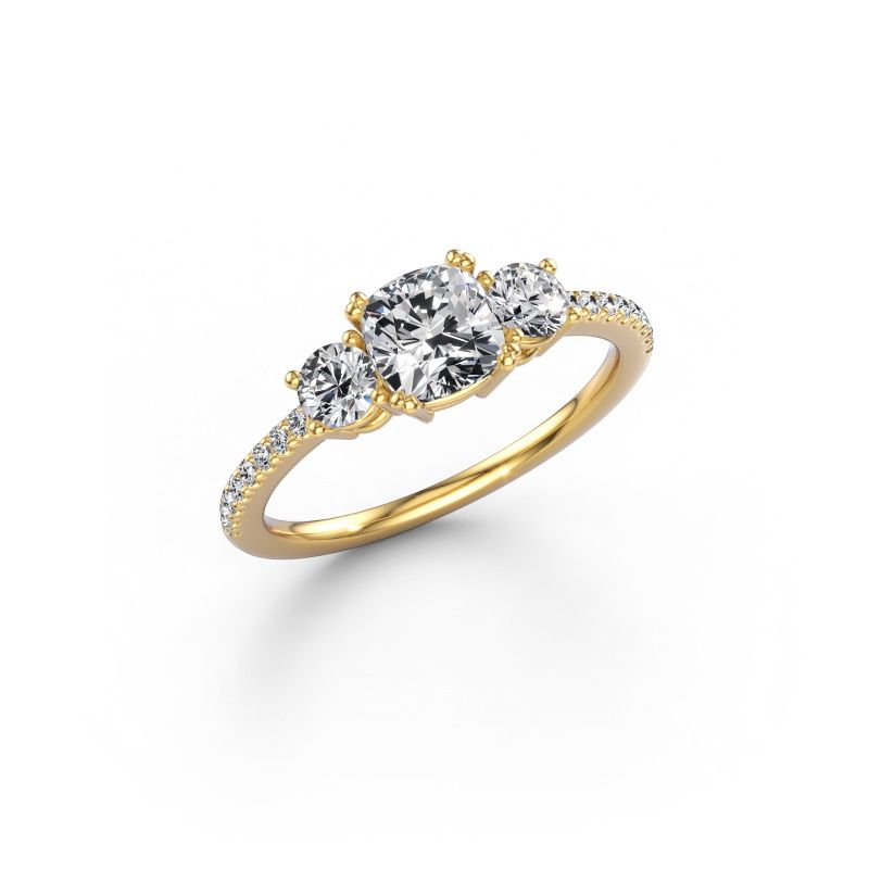 Verlobungsring Dominique CUS 2 585 Gold Lab-grown Diamant 1.467 crt
