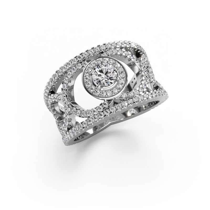Ring Regina 950 platinum lab-grown diamond 1.25 crt