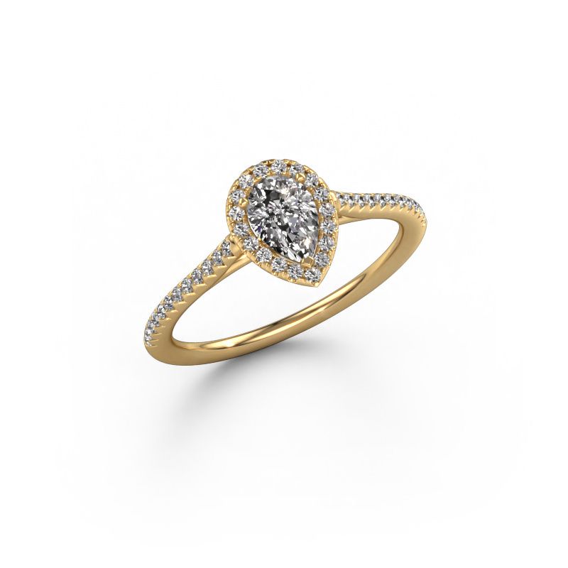 Engagement ring Seline per 2 585 gold diamond 0.87 crt