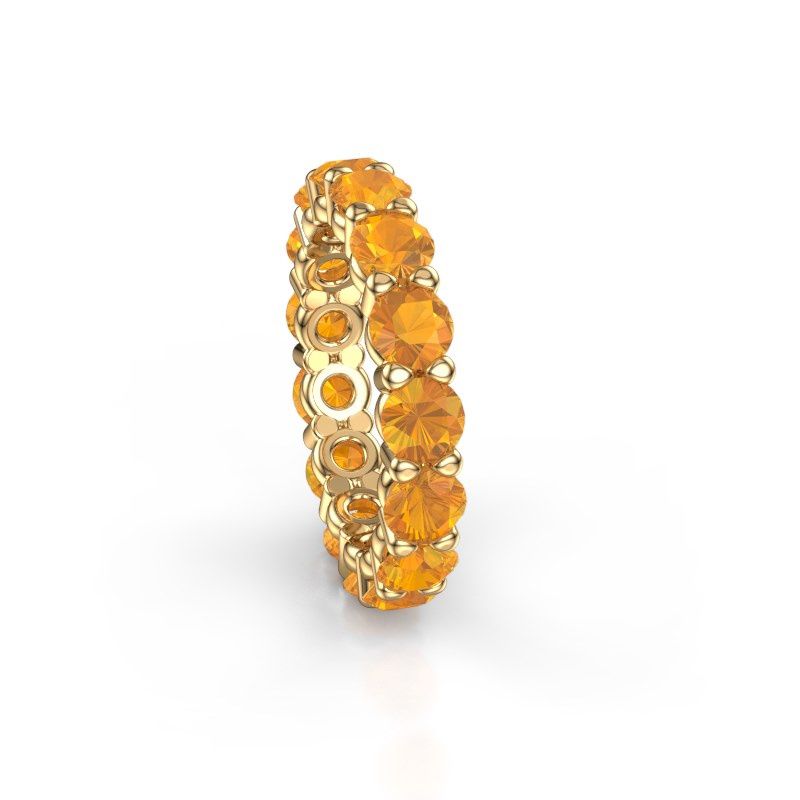 Bild von Ring heddy rnd 4.2<br/>585 Gold<br/>Citrin 4.2 mm