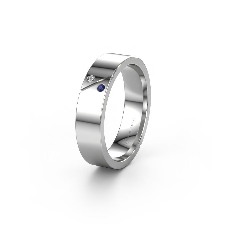 Ehering WH1201L15AP 950 Platin Saphir ±5x1.7 mm